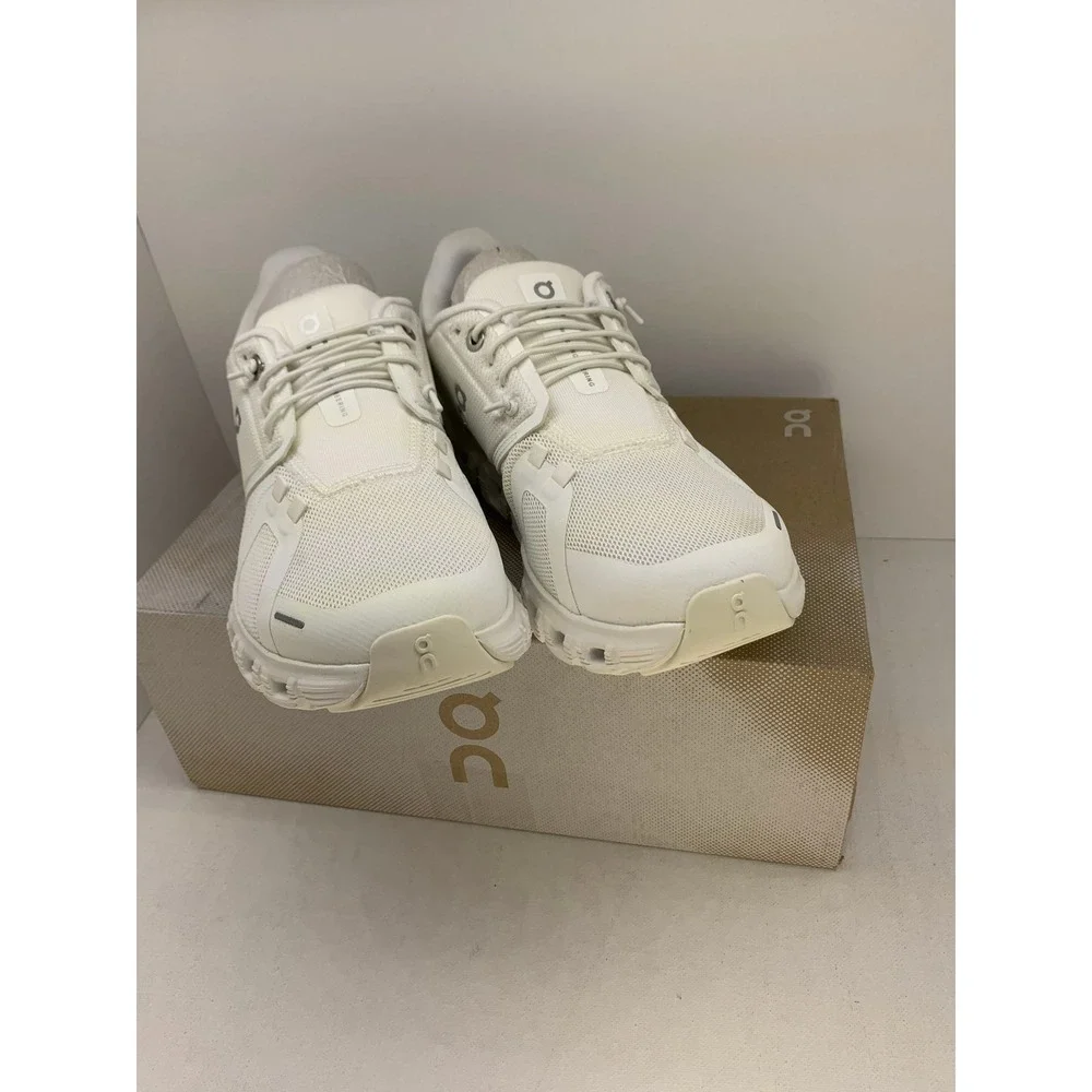 On Cloud 6 Womens Running Shoes White White 3WF10061200 US 8 EU 39 NEW - Picture 3 of 11
